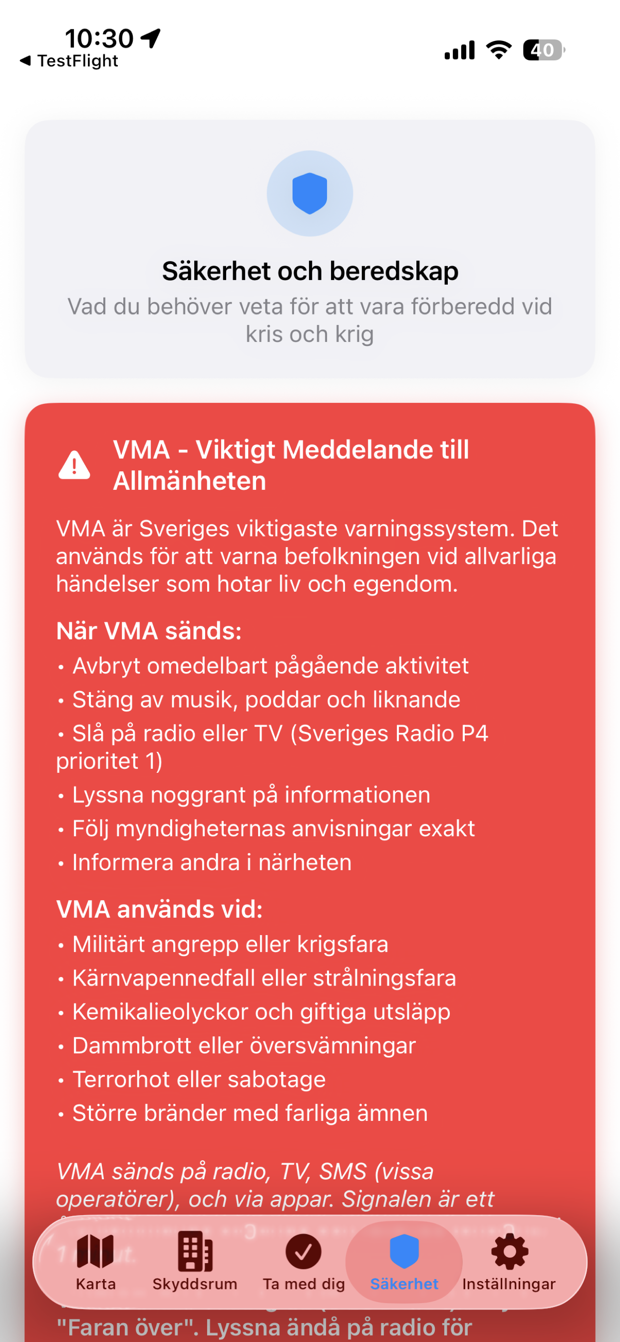 Krisberedskap checklista - MSB:s officiella guide för krisberedskap och överlevnad